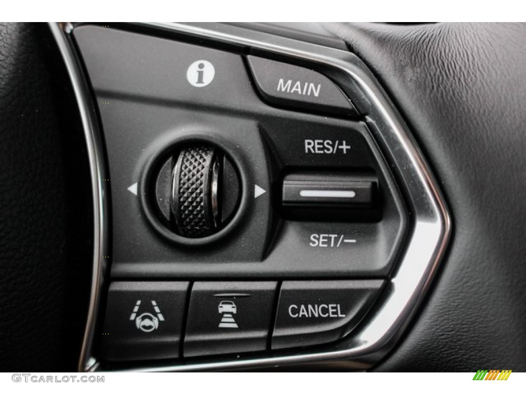 2020 Acura RDX Technology Espresso Steering Wheel Photo #134315395