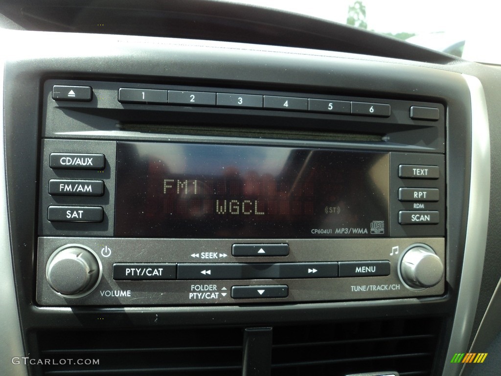 2010 Forester 2.5 X Premium - Obsidian Black Pearl / Platinum photo #17