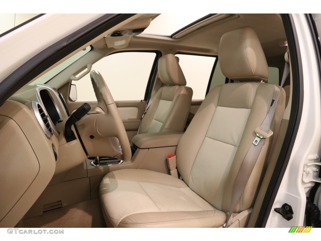 2010 Mountaineer V6 AWD - White Suede / Camel photo #6