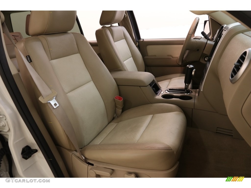 2010 Mountaineer V6 AWD - White Suede / Camel photo #14