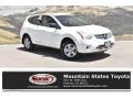 2011 Pearl White Nissan Rogue S AWD  photo #1