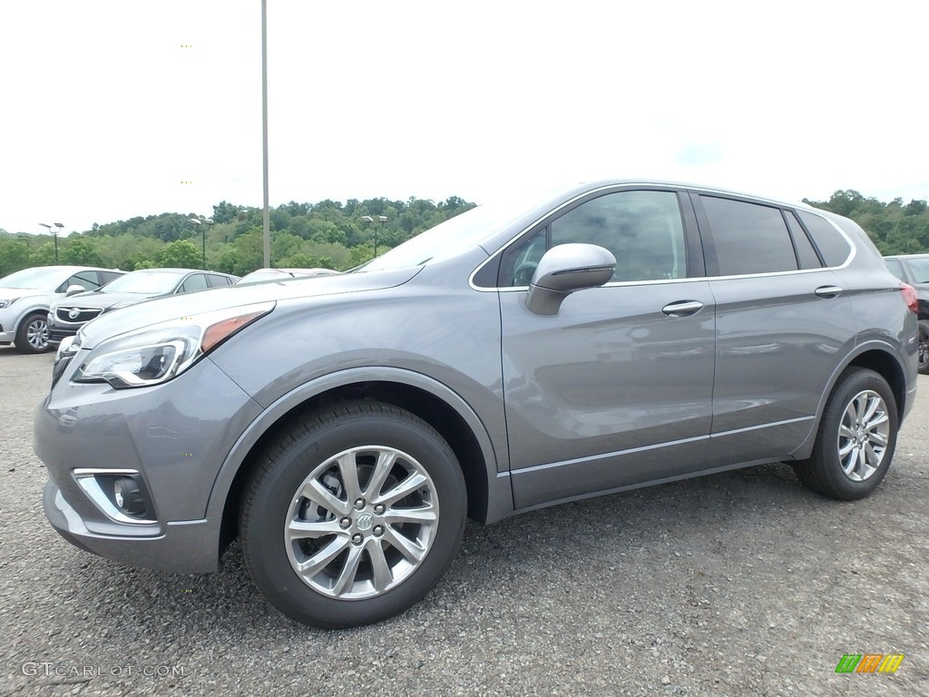 2019 Envision Essence AWD - Satin Steel Gray Metallic / Ebony photo #1