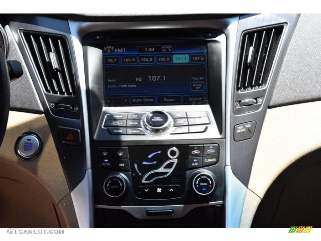 2011 Sonata Hybrid - Venetian Red / Camel photo #15