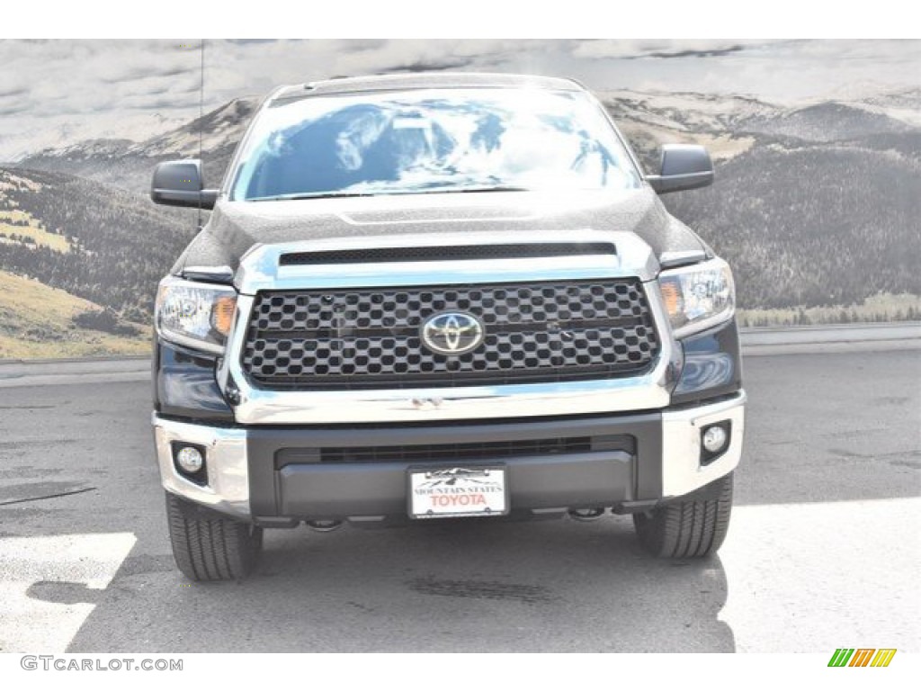 2019 Tundra SR5 CrewMax 4x4 - Midnight Black Metallic / Graphite photo #2