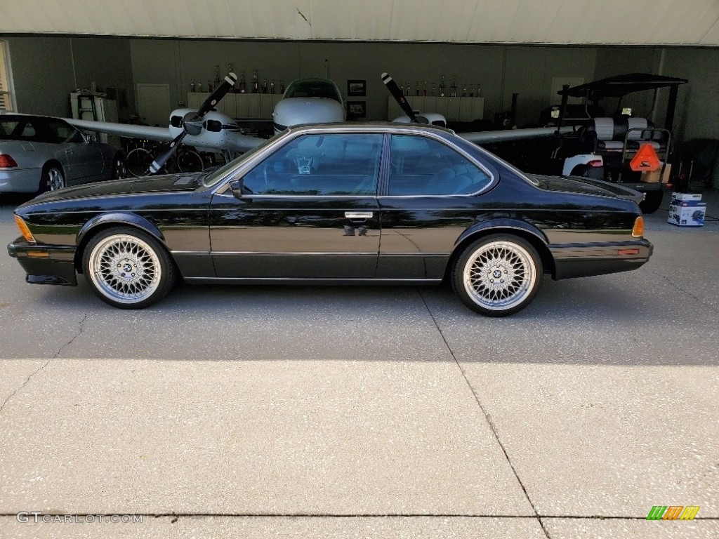 Black 1988 BMW M6 Coupe Exterior Photo #134318554