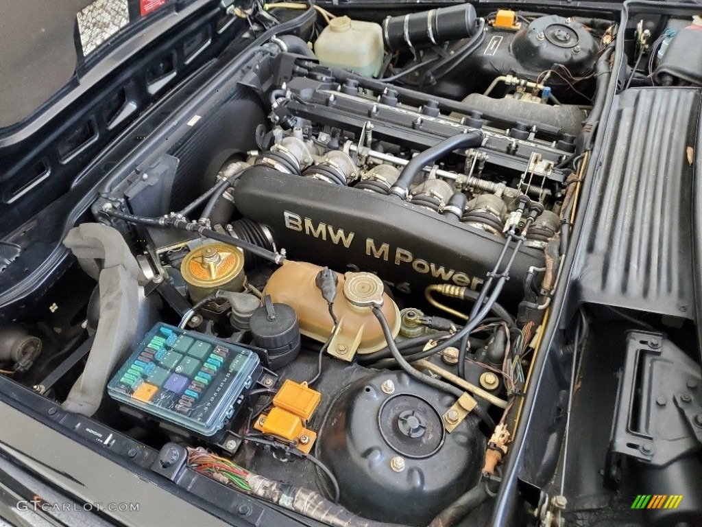 1988 BMW M6 Coupe 3.5 Liter DOHC 24-Valve Inline 6 Cylinder Engine Photo #134318715