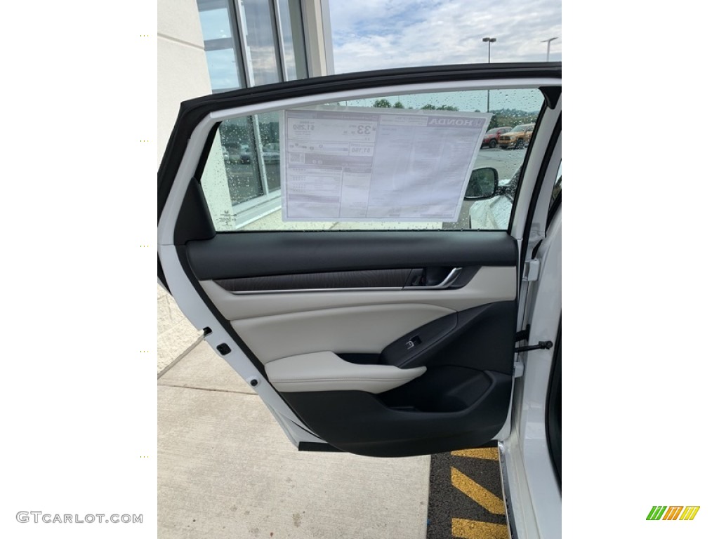 2019 Accord EX-L Sedan - Platinum White Pearl / Ivory photo #16
