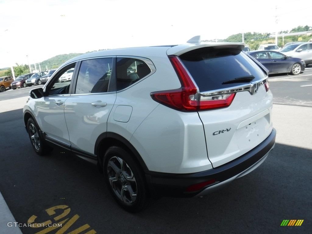 2017 CR-V EX AWD - White Diamond Pearl / Black photo #7