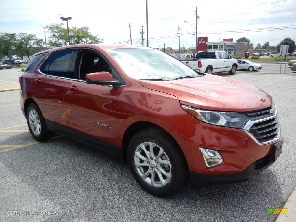 2020 Equinox LT - Cayenne Orange Metallic / Jet Black photo #3