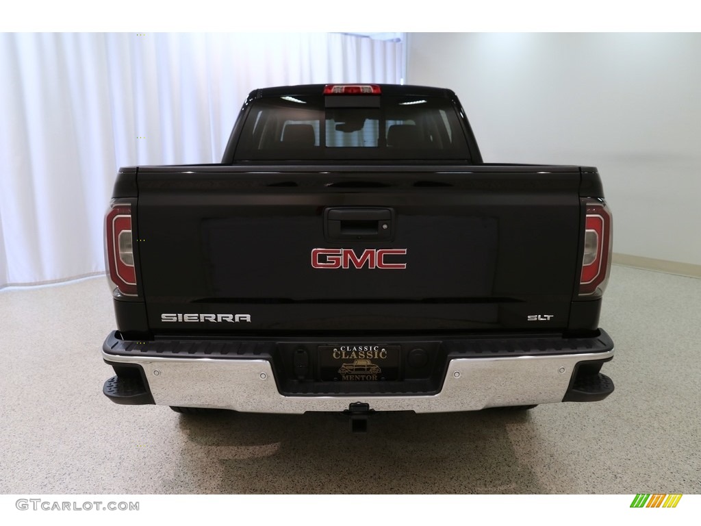 2017 Sierra 1500 SLT Crew Cab 4WD - Onyx Black / Cocoa/­Dune photo #20