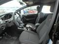 Charcoal Black 2019 Ford Fiesta ST Hatchback Interior Color