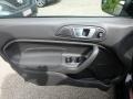 Charcoal Black 2019 Ford Fiesta ST Hatchback Door Panel