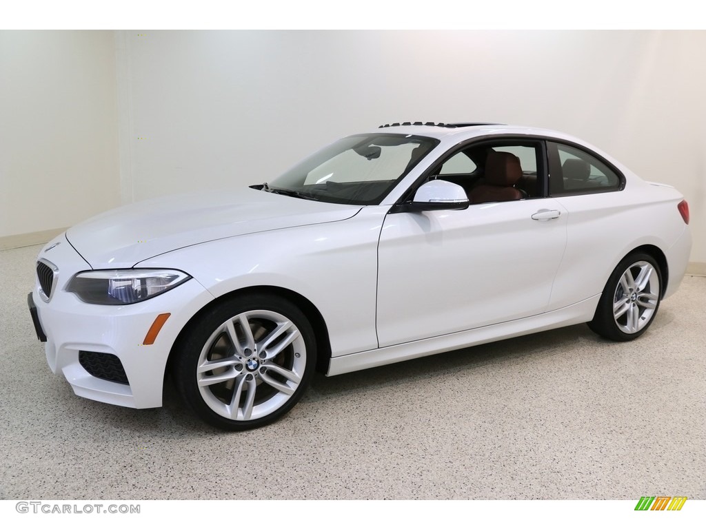 2016 2 Series 228i Coupe - Mineral White Metallic / Terra photo #3