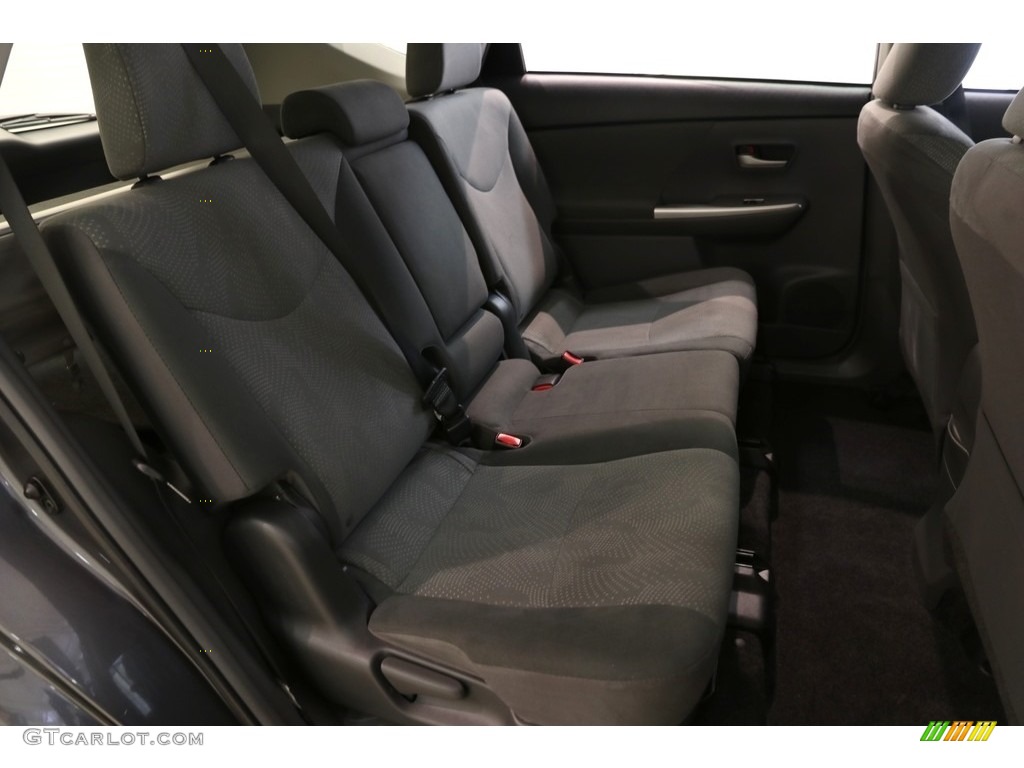 2013 Prius v Three Hybrid - Magnetic Gray Metallic / Dark Gray photo #21