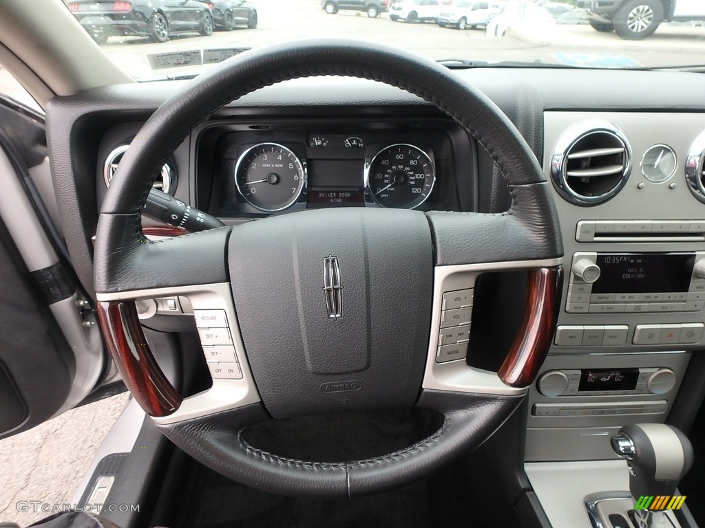 2008 MKZ Sedan - Silver Birch Metallic / Dark Charcoal photo #16