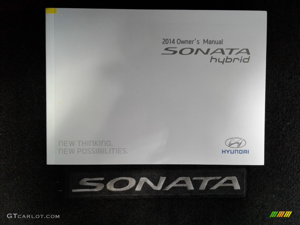 2014 Sonata Hybrid Limited - Pearl White / Gray photo #35