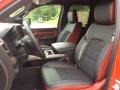 Black/Red 2019 Ram 1500 Rebel Quad Cab 4x4 Interior Color