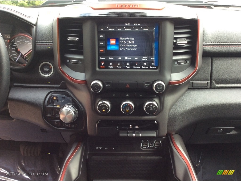 2019 Ram 1500 Rebel Quad Cab 4x4 Controls Photo #134328074