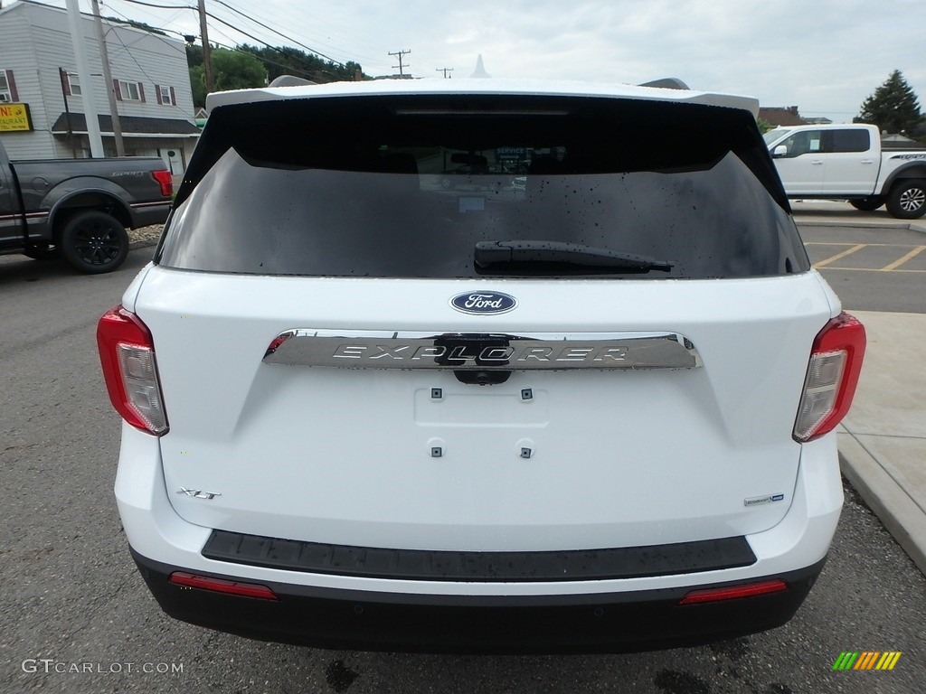 2020 Explorer XLT 4WD - Oxford White / Ebony photo #6