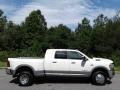 2019 Pearl White Ram 3500 Laramie Longhorn Mega Cab 4x4  photo #5