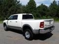 Pearl White - 3500 Laramie Longhorn Mega Cab 4x4 Photo No. 8