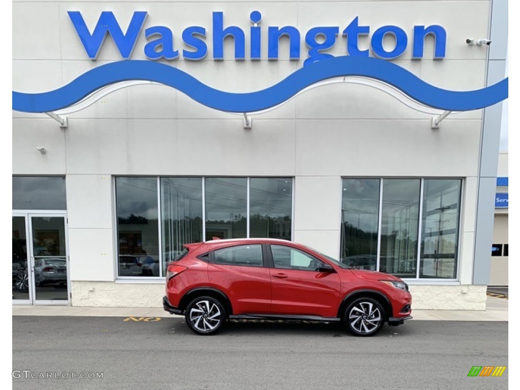 2019 HR-V Sport AWD - Milano Red / Black photo #1