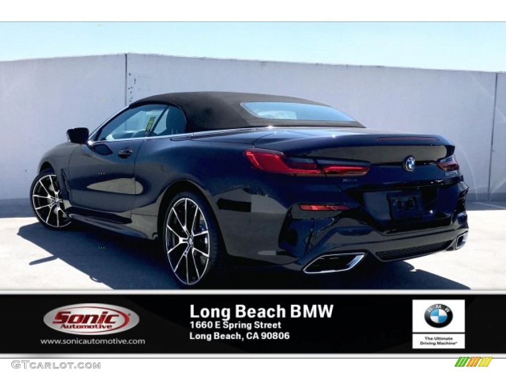 2019 8 Series 850i xDrive Convertible - Carbon Black Metallic / Black photo #2