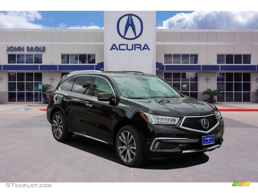 Majestic Black Pearl Acura MDX