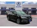 2019 Majestic Black Pearl Acura MDX Advance  photo #1