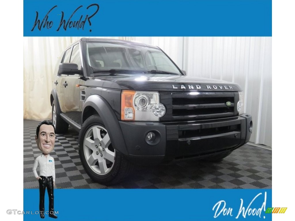 2007 LR3 V8 HSE - Java Black Pearl / Ebony Black photo #1