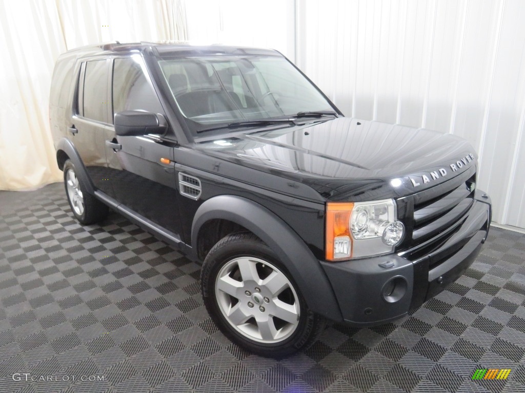 2007 LR3 V8 HSE - Java Black Pearl / Ebony Black photo #7