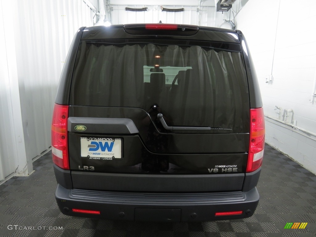 2007 LR3 V8 HSE - Java Black Pearl / Ebony Black photo #15
