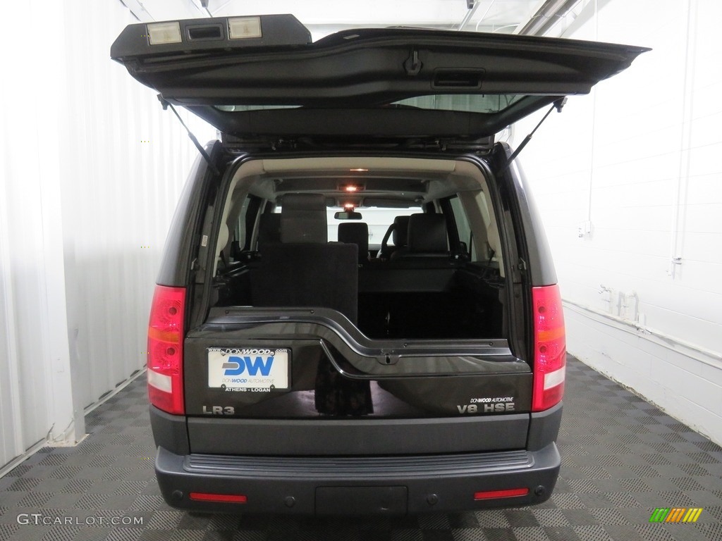 2007 LR3 V8 HSE - Java Black Pearl / Ebony Black photo #16
