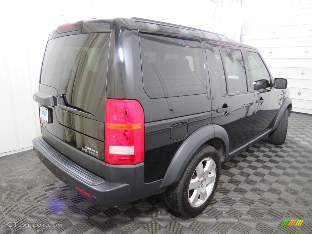 2007 LR3 V8 HSE - Java Black Pearl / Ebony Black photo #19