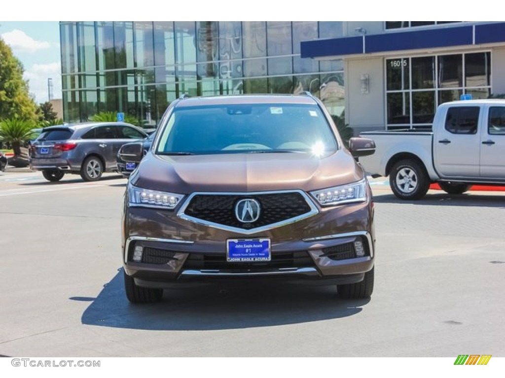 2019 MDX Advance - Canyon Bronze Metallic / Espresso photo #2