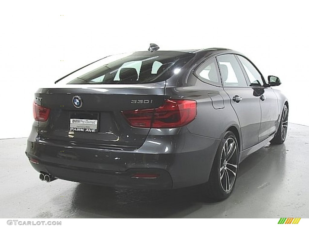2018 3 Series 330i xDrive Gran Turismo - Mineral Grey Metallic / Black photo #4