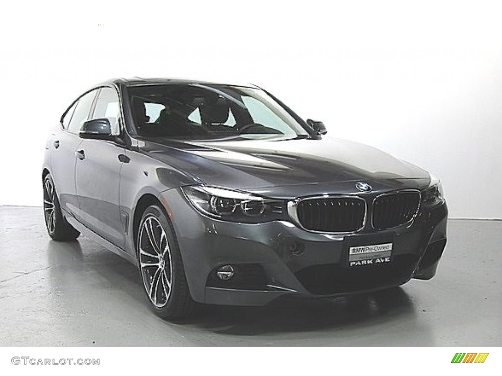 2018 3 Series 330i xDrive Gran Turismo - Mineral Grey Metallic / Black photo #5