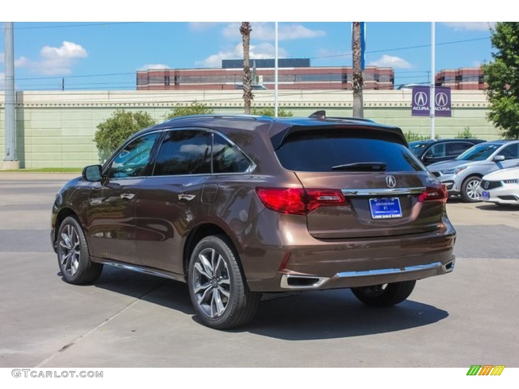 2019 MDX Advance - Canyon Bronze Metallic / Espresso photo #5