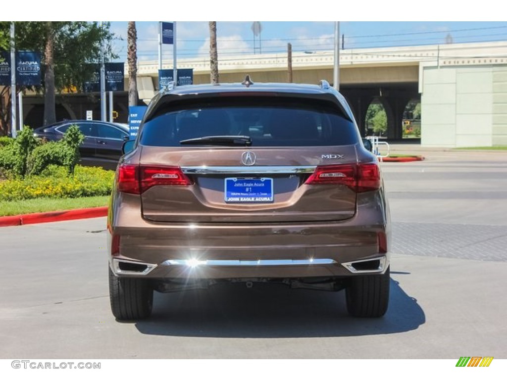 2019 MDX Advance - Canyon Bronze Metallic / Espresso photo #6