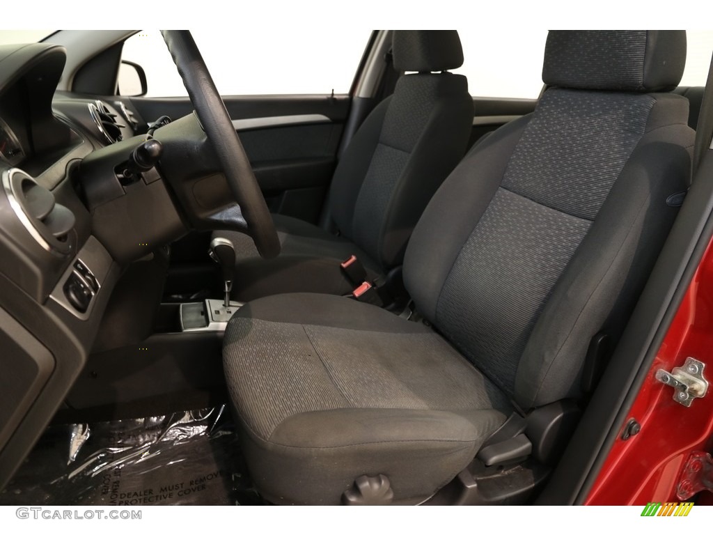 2011 Aveo LT Sedan - Sport Red / Charcoal photo #5