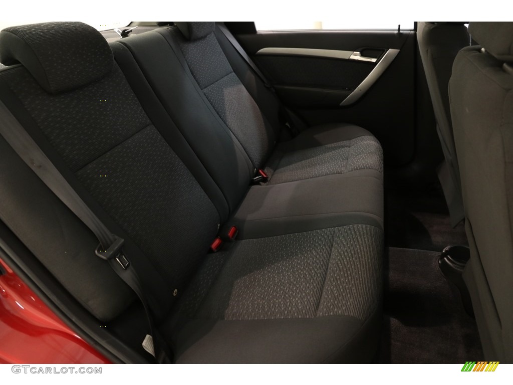 2011 Aveo LT Sedan - Sport Red / Charcoal photo #15