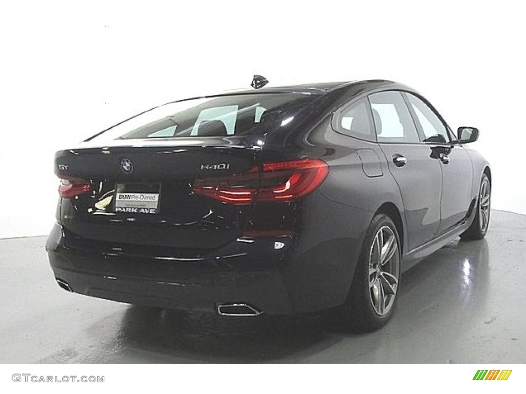 2018 6 Series 640i xDrive Gran Turismo - Jet Black / Black photo #4