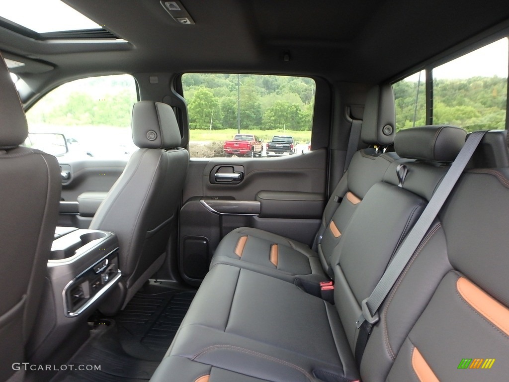 Jet Black Interior 2019 GMC Sierra 1500 AT4 Crew Cab 4WD Photo #134334590