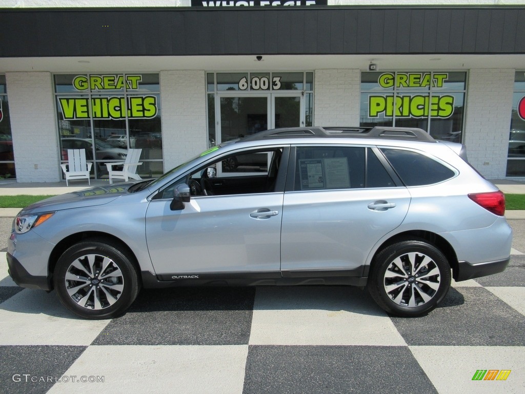 2017 Outback 2.5i Limited - Ice Silver Metallic / Slate Black photo #1