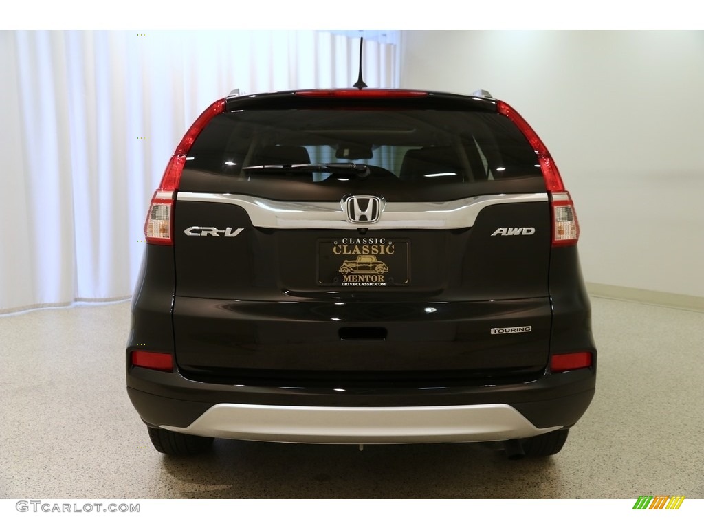 2016 CR-V Touring AWD - Crystal Black Pearl / Black photo #24