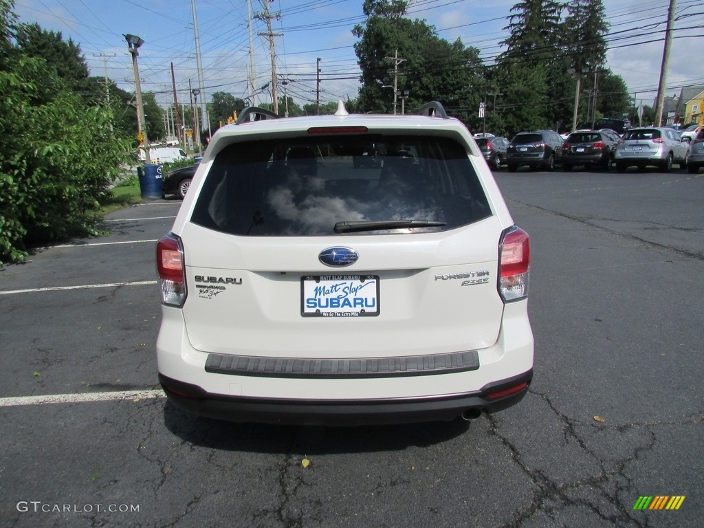 2017 Forester 2.5i Touring - Crystal White Pearl / Saddle Brown photo #7