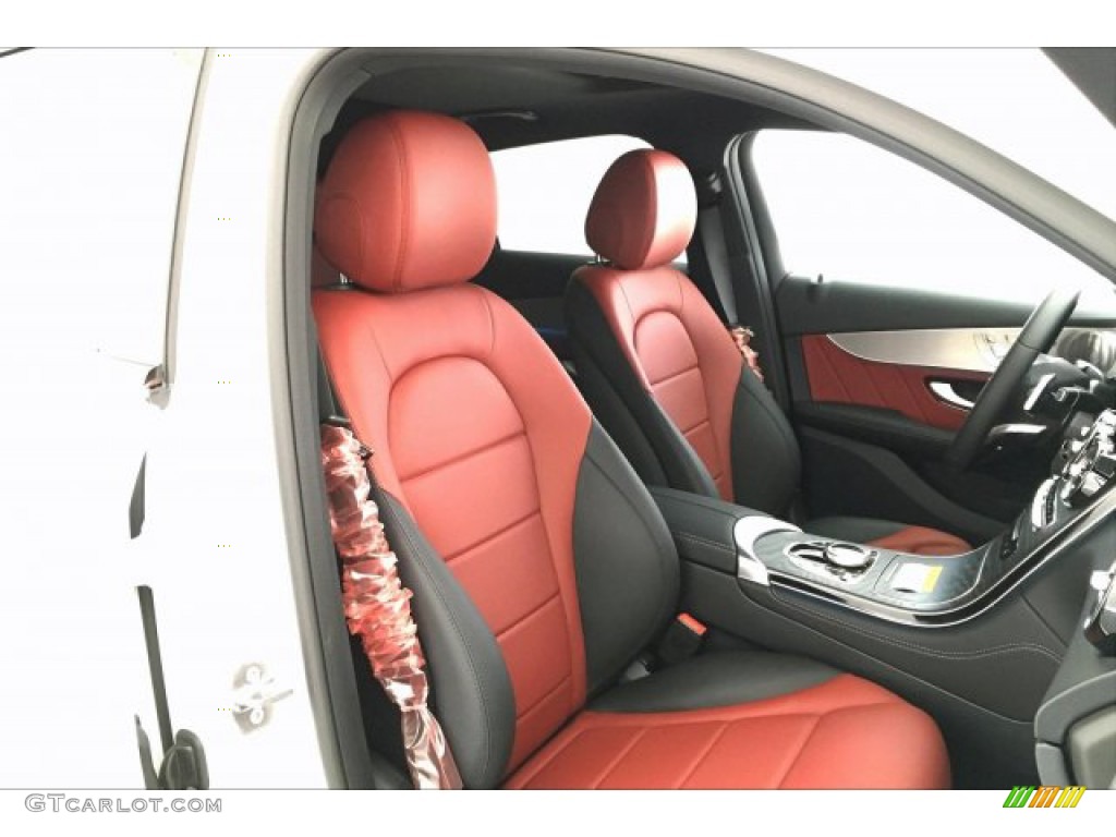 Cranberry Red/Black Interior 2019 Mercedes-Benz GLC 300 4Matic Coupe Photo #134340054