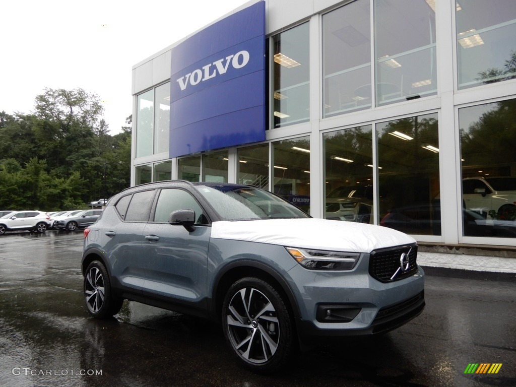 Thunder Grey Metallic 2020 Volvo XC40 T5 R-Design AWD Exterior Photo #134340735
