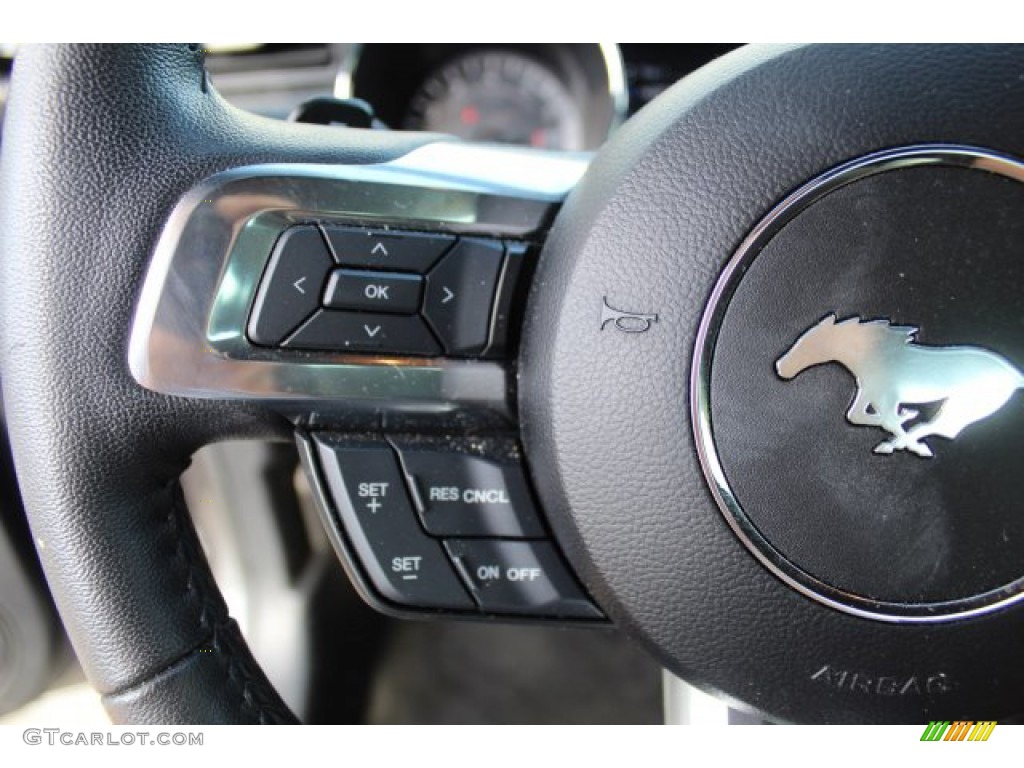 2016 Mustang V6 Coupe - Magnetic Metallic / Ebony photo #13
