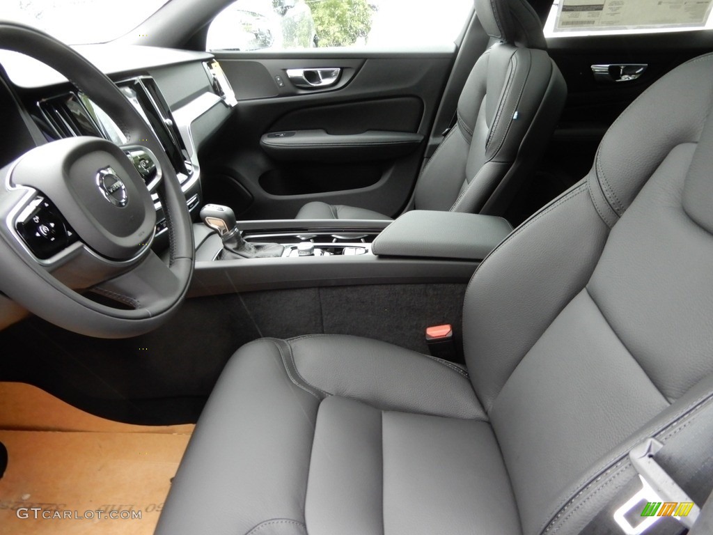 Charcoal Interior 2020 Volvo V60 Cross Country T5 AWD Photo #134341812